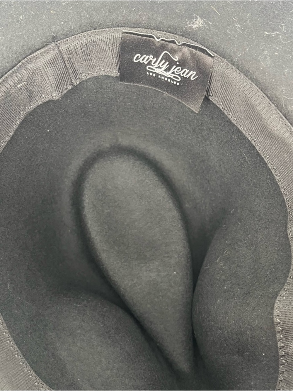Carly Jean Los Angeles Black Benton Wool Hat - Picture 3 of 7